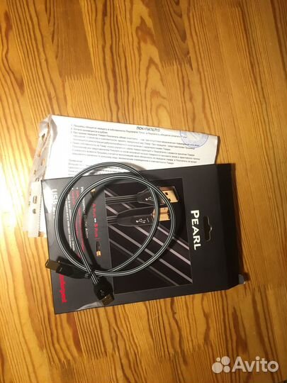 Аудифильский кабель AudioQuest Pearl USB-A - USB-B