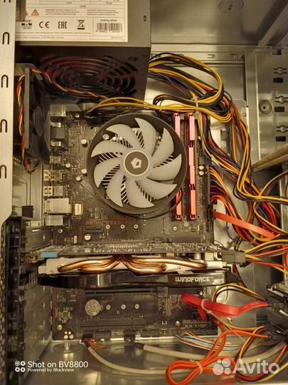 Компьютер системный блок (начинка) материнка