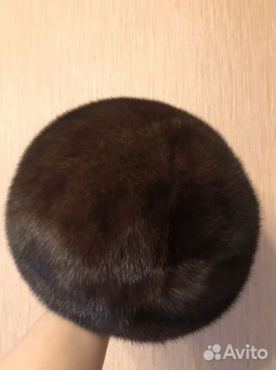 Берет норковый
