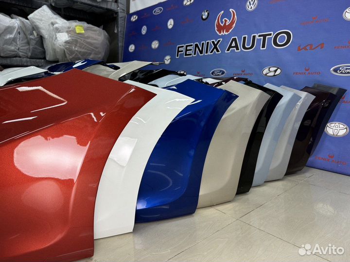 8 Бампер передний Хундай Солярис 10-14 год