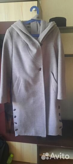 Пальто женское демисезонное 44 46 длинное