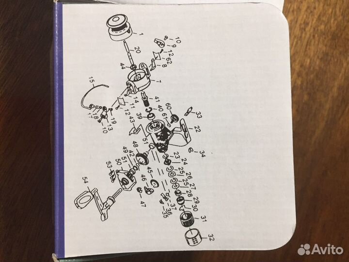 Катушка рыболовная