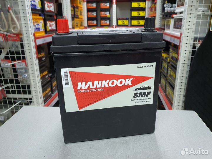 Аккумулятор Hankook (Ханкук) 40Ah 370A прямая