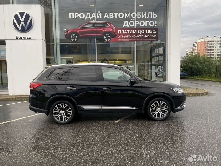 Mitsubishi Outlander 2.4 CVT, 2016, 168 000 км