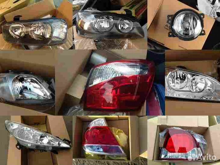 Фара левая H1+H1 С эк для mazda 6 (2005-2007)