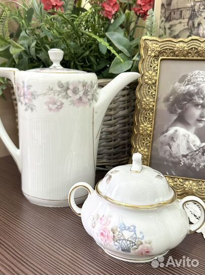 Чайник Carl Tielsch и сахарница Ohme