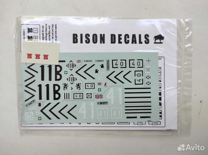 Декаль Bison Decals BD-35007.1 1/35