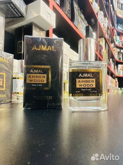 Ajmal amber wood натуральный тестер 58