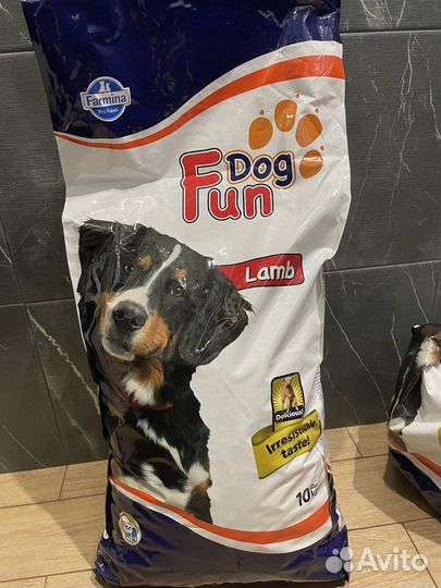 Корм для собак farmina fun dog lamb, 10 кг
