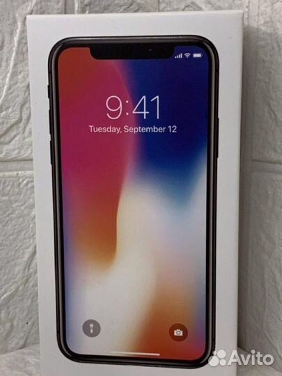 Телефон iPhone X - 256 GB new