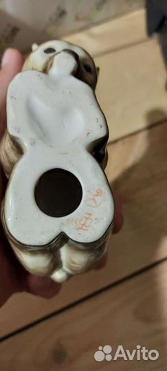Фарфоровые статуэтки СССР гималайский мишка