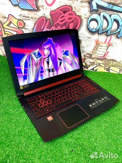 Игровой ноутбук Acer Ryzen 5/16/128/RX560x 4GB