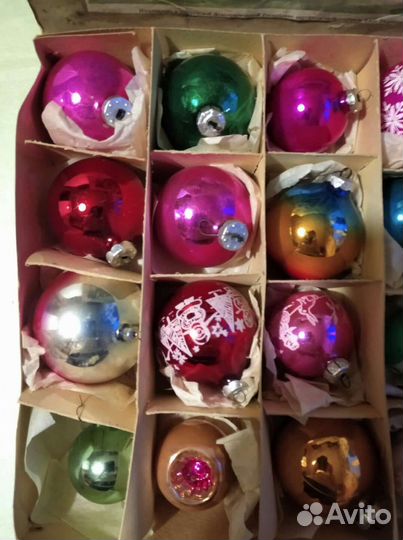 Елочные игрушки гдр