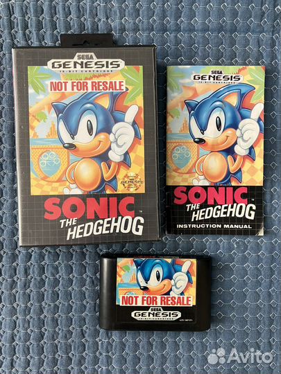 Sonic the hedgehog sega genesis