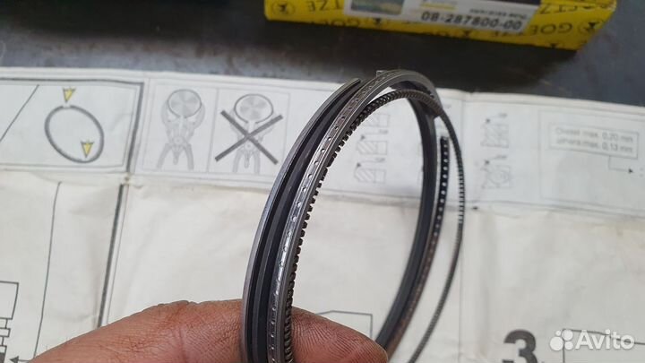 Mercedes m119 поршневые кольца