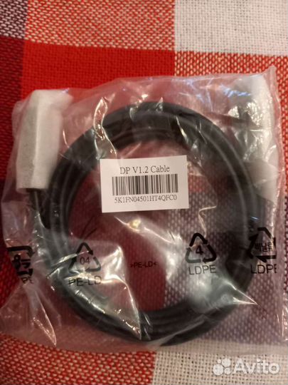Кабель DP DisplayPort 1,8 м