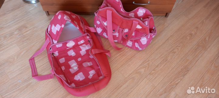 Набор для новорожденного переноска + сумка