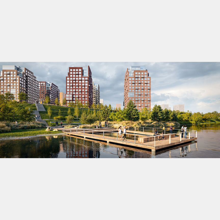 2-к. квартира, 64,7 м², 4/16 эт.