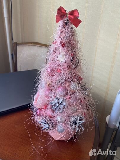 Елка новогодняя декоративная ручная работа