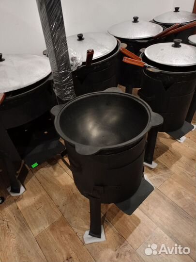 Казан чугунный узбекский
