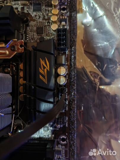 Комплект мать+проц+озу+охлад