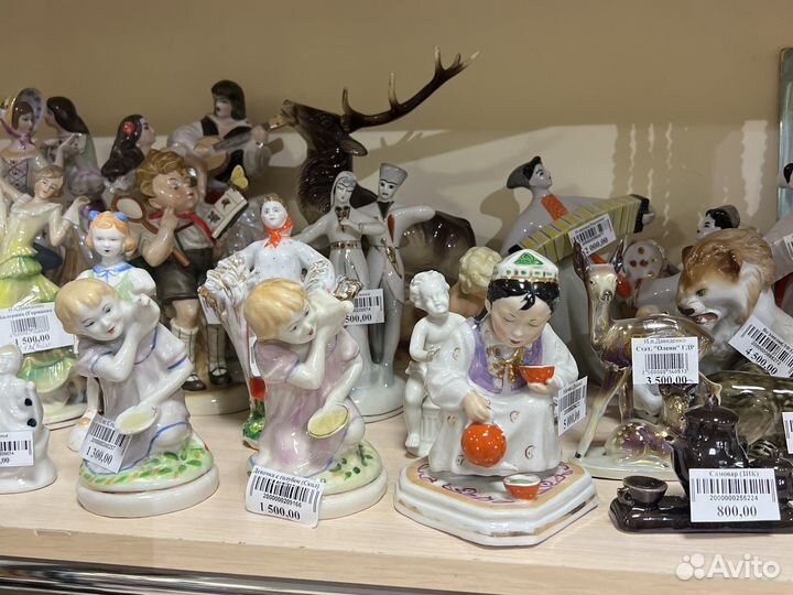 Статуэтки фарфор СССР и Европа