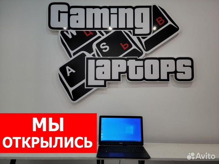 Свежий офисный ноутбук Acer 15.6 Full HD i5-7200u