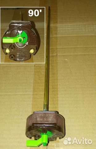 Термостат в/н RTS3 300 с флажком-90градусов, зам