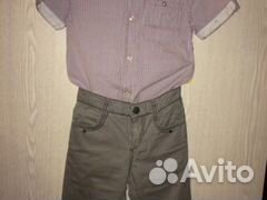 Рубашка Zara, джинсы Gloria, ш