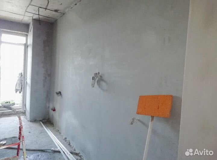 Штукатурка стен от 175 м2