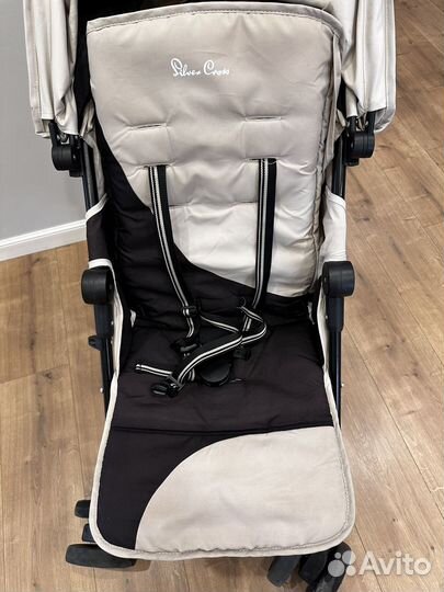 Коляска silver cross pop 2 sand
