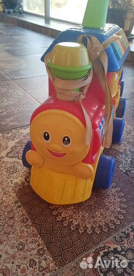 Детский паровозик каталка