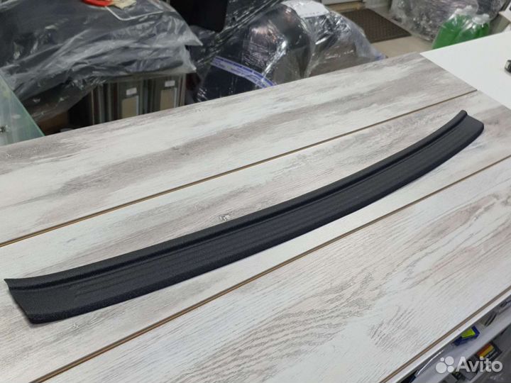 Накладка на задний бампер kia rio 20-22г седан