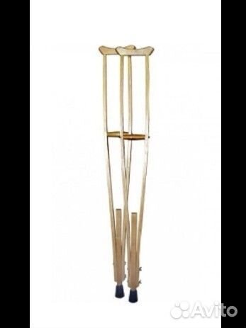Костыли взрослые и трость под локоть