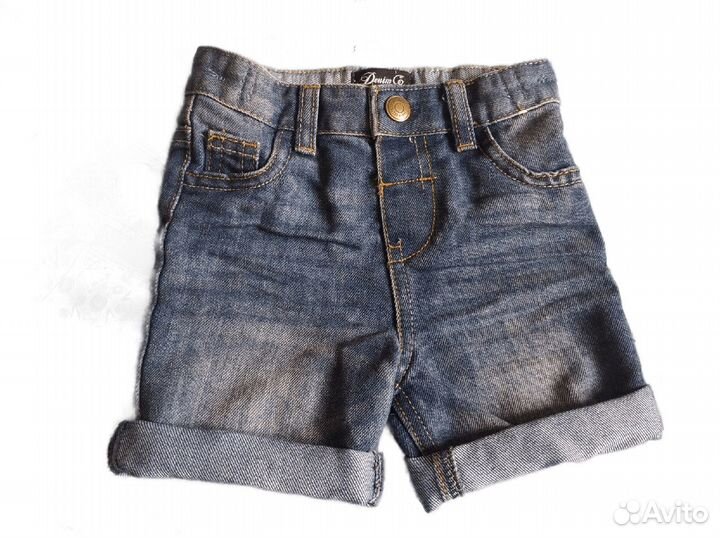 Шорты джинсовые размер 98