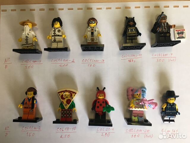 Оригинал Lego ninjago, минифигурки, человечки лего купить в Москве ...