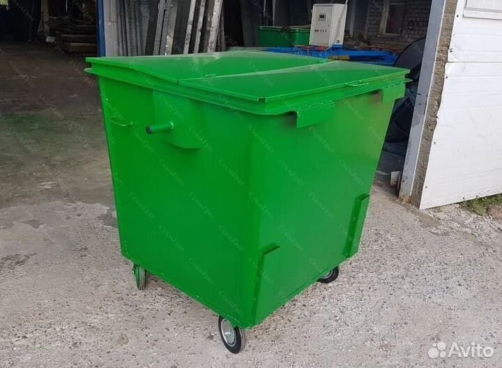 Контейнер мусорный 8м3, 1.1м3, 0.75 м3 H11693