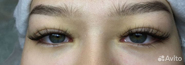 Наращивание ресниц модель