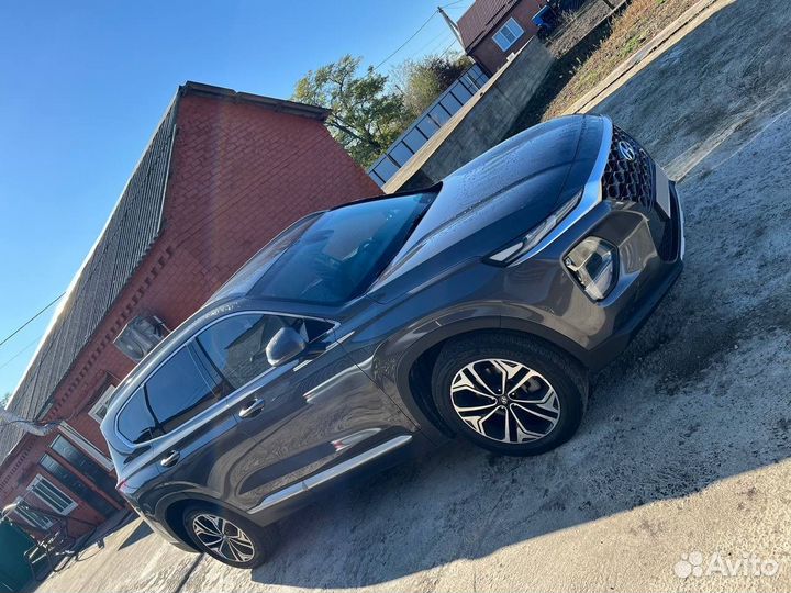 Hyundai Santa Fe 2.0 AT, 2019, 93 000 км