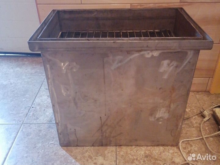 Коптильня самодельная гидрозатвором