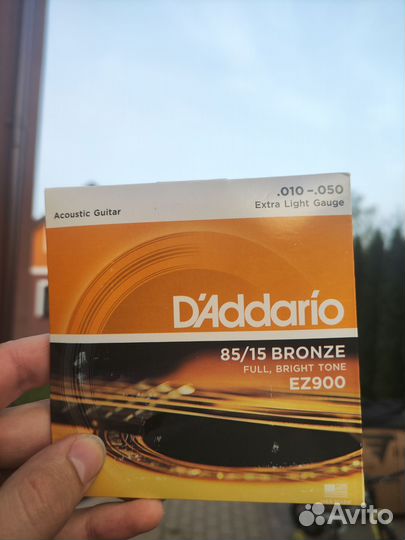 Струны для гитары D'Addario