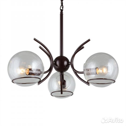 Люстра подвесная в спальню модерн