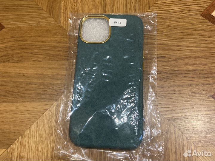 Чехол на iPhone 14 тканевый, новый