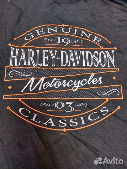 Футболка harley davidson xxl, мужская