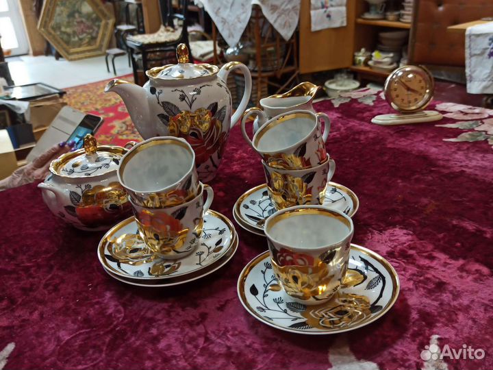 Кофейный сервиз вербилки СССР