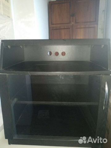 Тумба под телевизор бу стеклянная