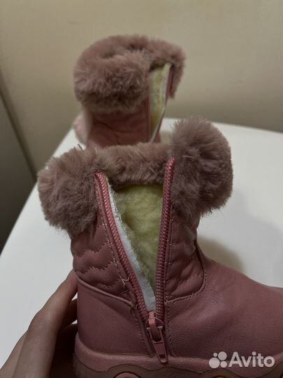 Зимняя обувь для девочки 22 размер
