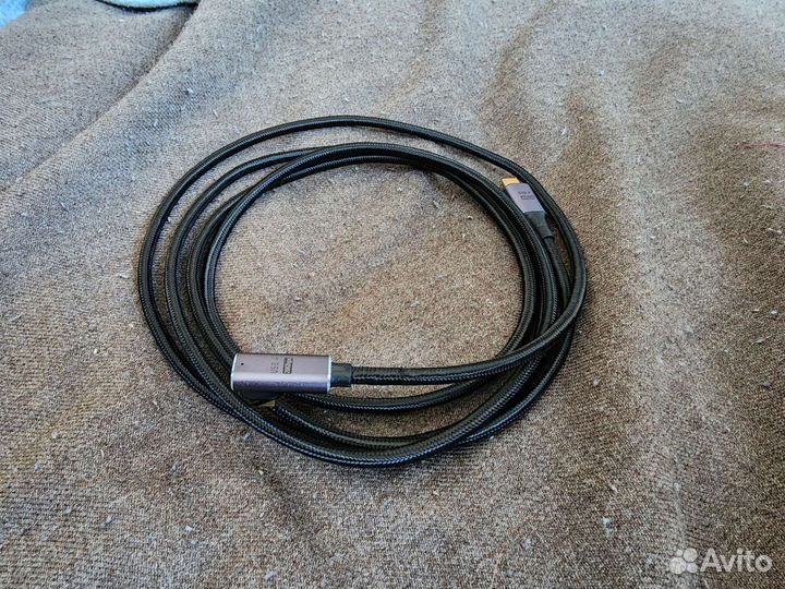 Кабель Usb 4 Type C, 20 Гбит/с, магнитный, 2 метра
