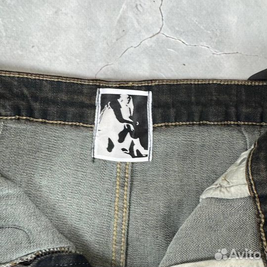 Джинсы Клеш Rick Owens Geth S24