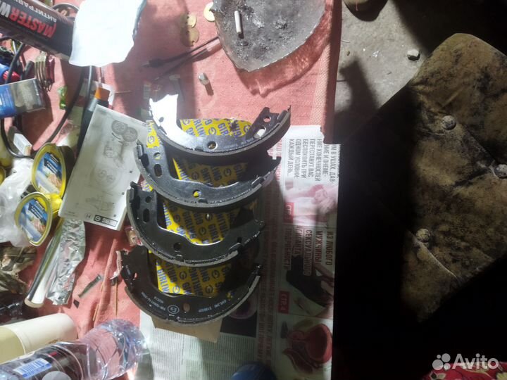 Колодки стаян тормоза кия хондай